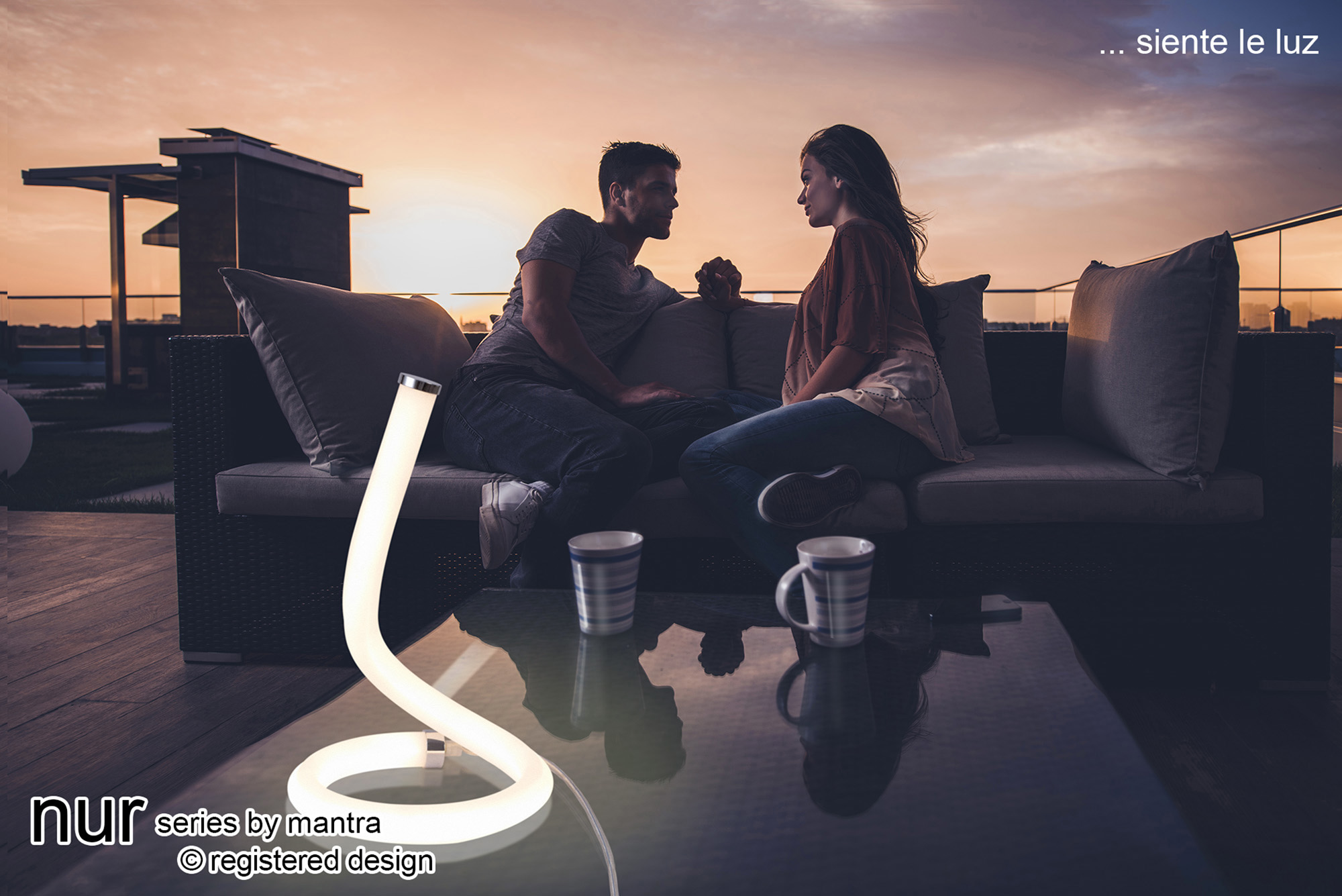 Nur II Table Lamps Mantra Designer Table Lamps